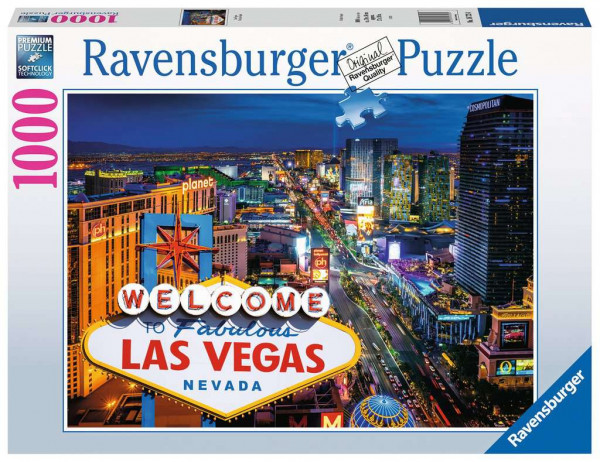 Ravensburger Puzzle - Fabulous Las Vegas - 1000 Teile Erwachsenenpuzzle