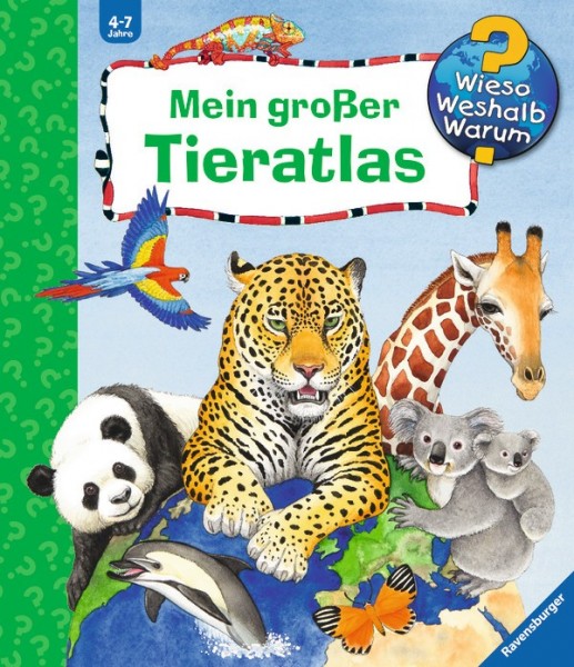 Ravensburger Buch WWW Mein großer Tieratlas Spielzeug