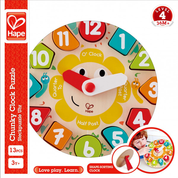 Hape Steckpuzzle Uhr bestellen