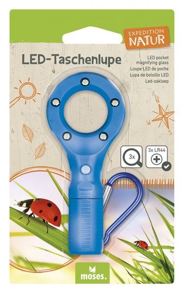 Moses Expedition Natur LED-Taschenlupe Spielzeug