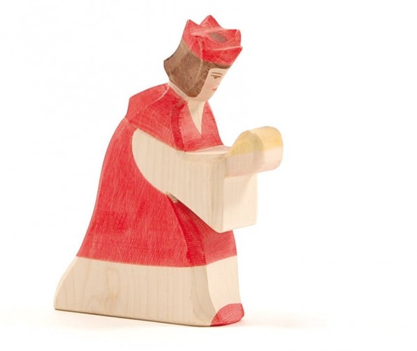 Ostheimer Figur König rot Spielzeug