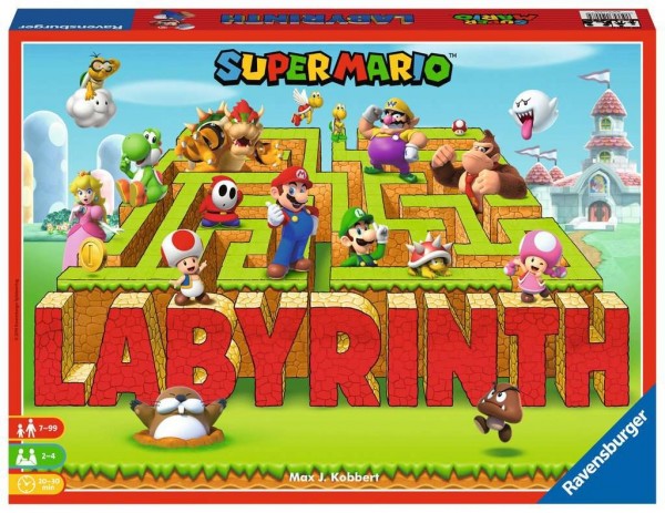 Ravensburger Spiele Super Mario Labyrinth Spielzeug