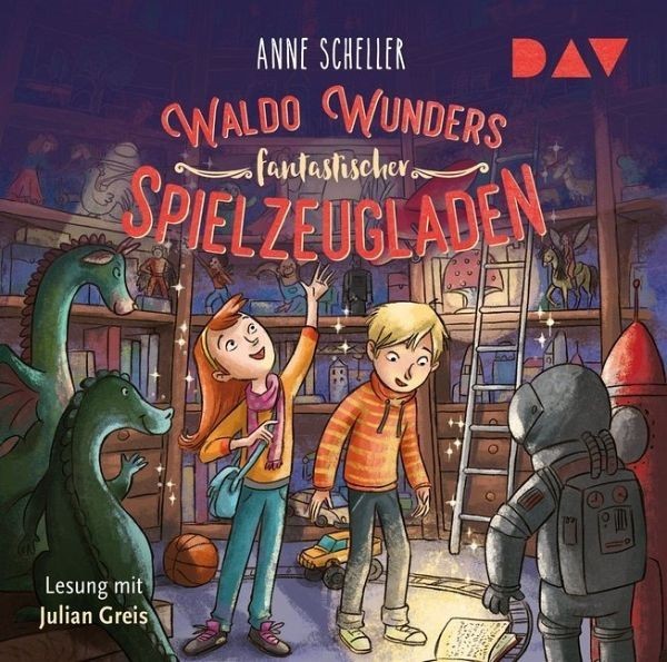 dtv Waldo Wunders fantastischer Spielzeugladen: Lesung mit Julian Greis (2 CDs) Spielzeug