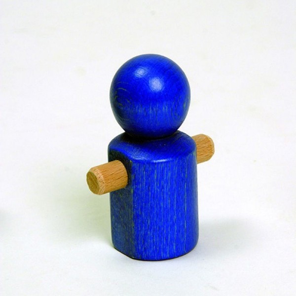 NIC Multibahn Kugelbahn Laufmännchen blau Spielzeug