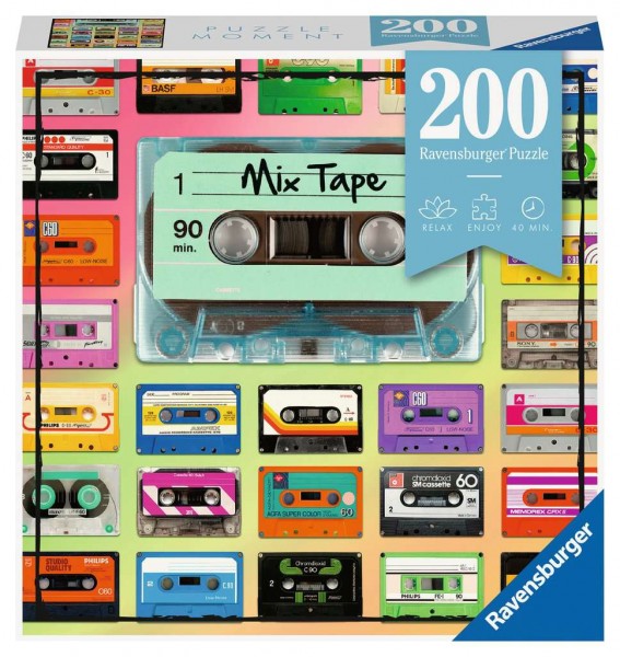 Ravensburger Puzzle - Mix Tape - 200 Teile Erwachsenenpuzzle