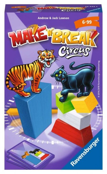 Ravensburger Spiele Make'n'Break Circus Spielzeug
