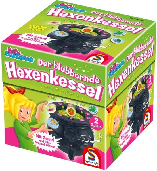 Schmidt Spiele Bibi Blocksberg Der blubbernde Hexenkessel Spielzeug
