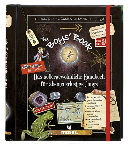 Moses Boys Book Das aussergewoehnliche Handbuch für abenteuerliche Jungs Spielzeug