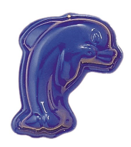NIC Relief-Sandform Delphin, blau Spielzeug