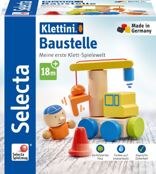 Schmidt Spiele Baustelle, Klett-Stapelspielz Spielzeug