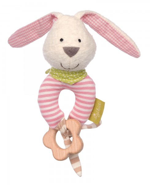 Sigikid Greifling Hase rosa Green Collection Spielzeug