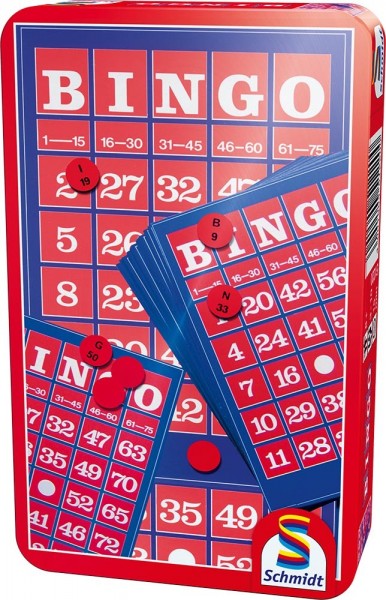 Schmidt Spiele Bingo Metalldose BMM Spielzeug