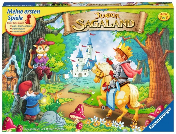 Ravensburger Spieleverlag Junior Sagaland Such- und Sammelspiel für Kinder ab 3 Jahren Spielzeug