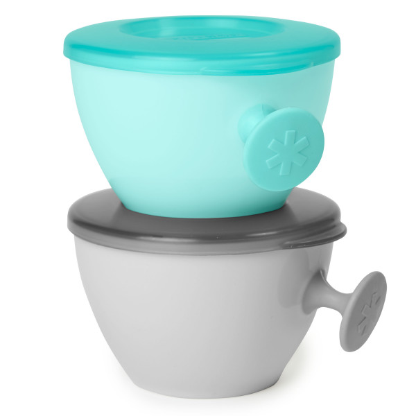 Skip Hop Breischalen easy grab, grau/türkis