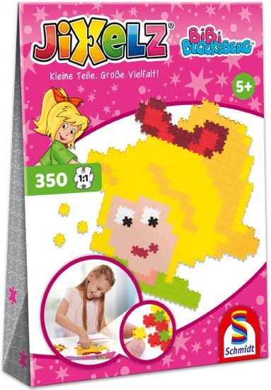 Schmidt Spiele JIXELZ Bibi Blocksberg 350 Teile Spielzeug