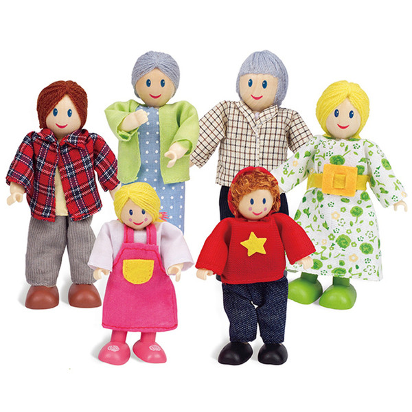 Hape Puppenfamilie - Helle Hautfarbe