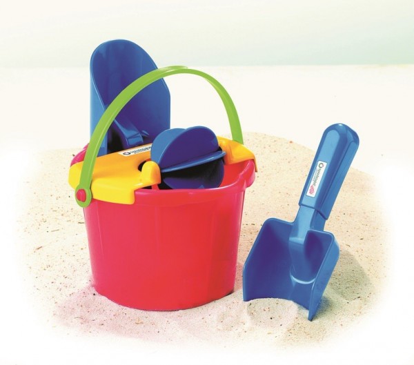 Spielstabil Sandspielzeug Eimer-Mühle-Set Spielzeug