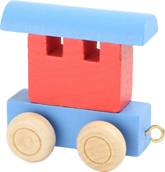 Legler Waggon rot & blau Spielzeug