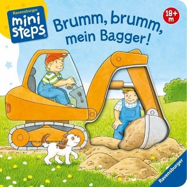 Ravensburger Spiele Bliesener, Brumm, brumm, mein Bagger Spielzeug