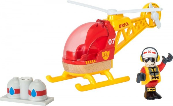 Brio Feuerwehr-Hubschrauber Spielzeug