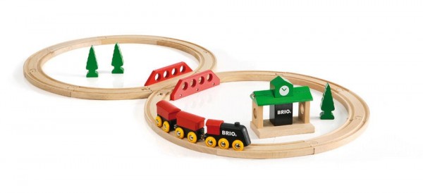 BRIO Bahn Acht Set - Classic Line Spielzeug